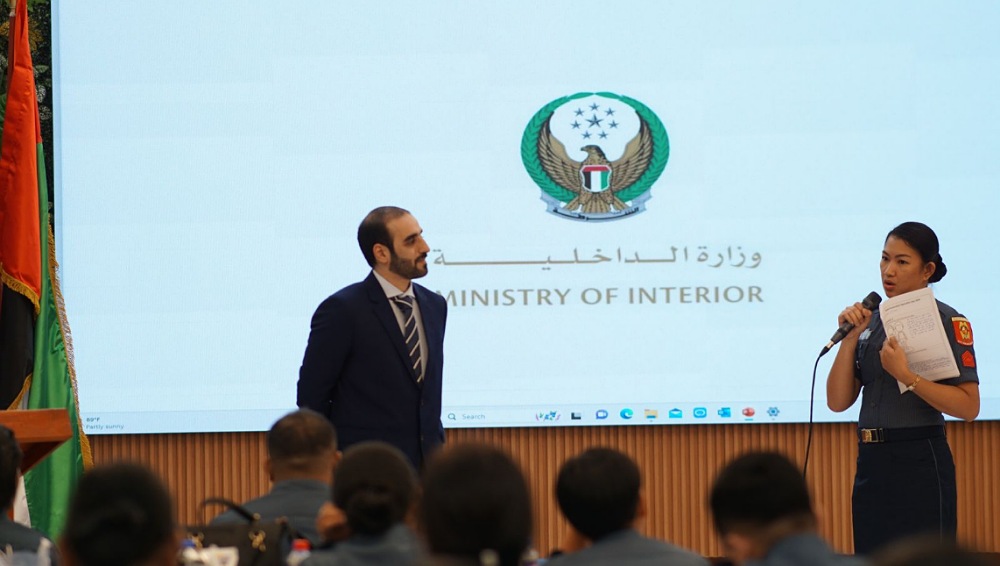 UAE MOI Launches Program to Train 100 Specialists from the Philippine National Police Women and Children Protection Center